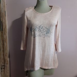 Rue 21 Wild and Free Top Size M
